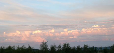 Sunset over Carlton, OR