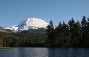 Lake Manzanita and Mt. Lassen, CA