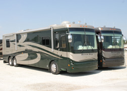 two completed Newmar Dutch Stars