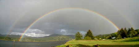 Double rainbow