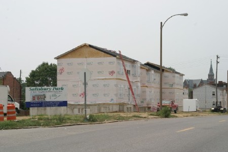 new homes being constructed