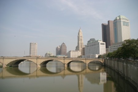 Scioto River, Downtown Columbus, OH