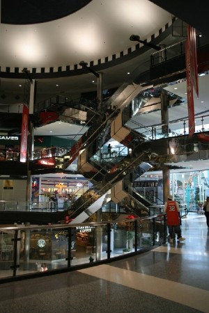 stainless steel escalators