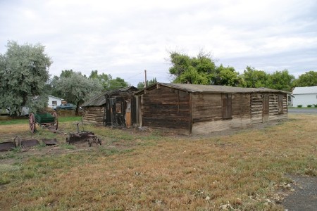 100 year old log house