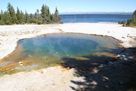 West Thumb Geyser Basin.
