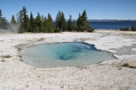 West Thumb Geyser Basin.