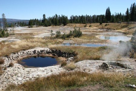 West Thumb Geyser Basin.