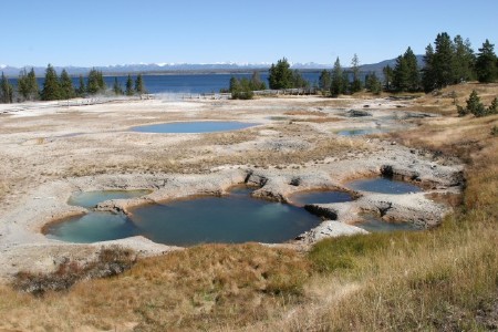 West Thumb Geyser Basin.