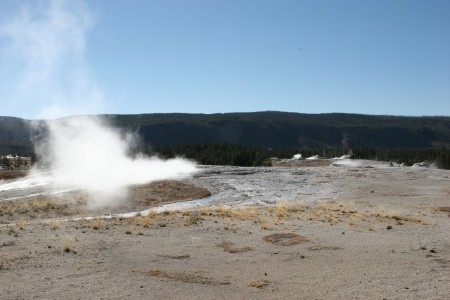 Geyser waiting to erupt