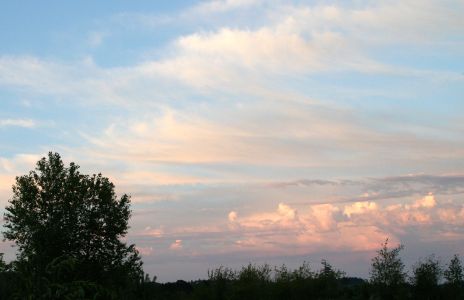 Sunset over Carlton, OR