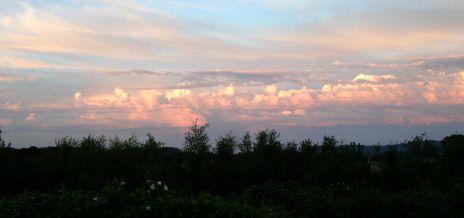 Sunset over Carlton, OR