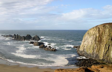 Seal Rocks and Elephant Rock, near Waldport, OR
