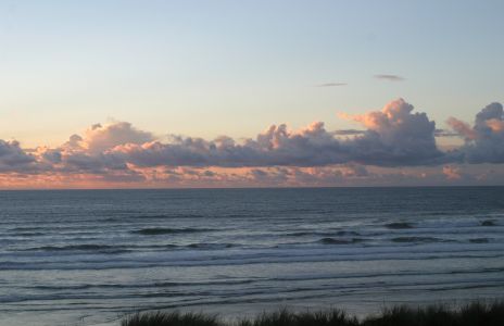 Sunset near Newport, OR
