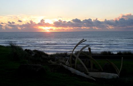 Sunset near Newport, OR