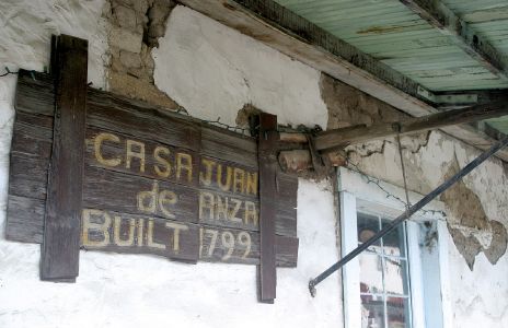 An Old Adobe Building in San Juan Bautista