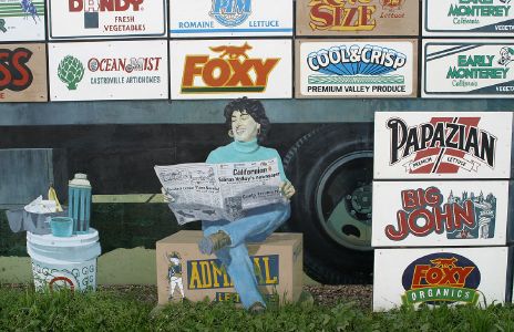 Produce Stand Mural