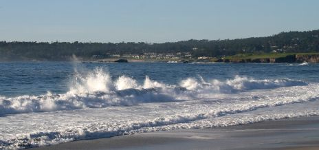 Breakers at Carmel Beach