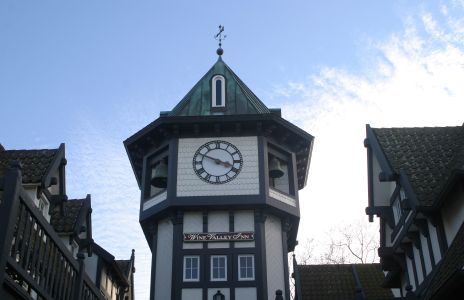 Clock Tower in Solvang, CA