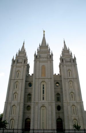 Mormon Temple, Salt Lake City, UT