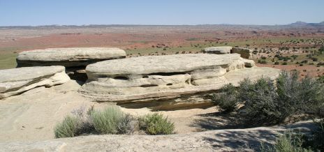 Interesting Rocks Along the Road in Utah