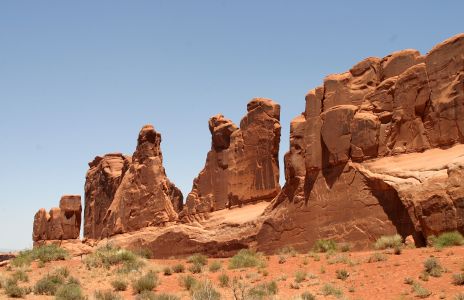 Park Ave., Arches National Park, Utah
