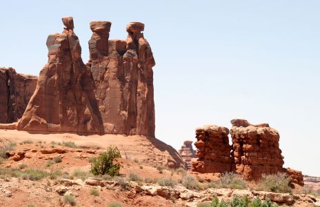Three Gossips, Arches National Park, Utah