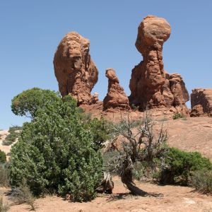 Balanced Rock, Arches National Park, Utah