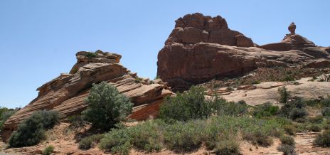 Rock Formations, Arches National Park, Utah
