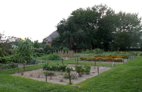 Garden at Amish Acres, Indiana