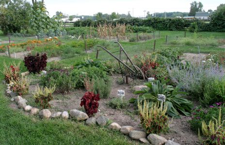 Garden at Amish Acres, Indiana