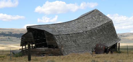 Old Barn in Montana