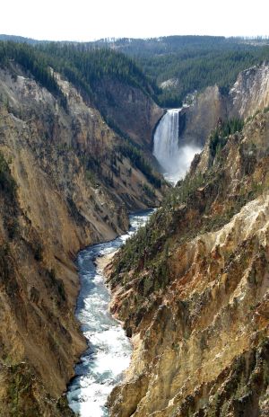 Lower Falls, Grand Canyon of the Yellowstone