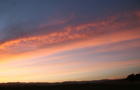 Brilliant Sunset over Carlton, OR