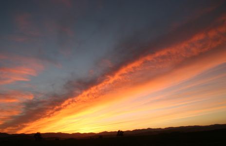 Brilliant Sunset over Carlton, OR