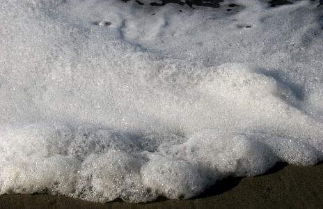 Sea Foam on the Beach