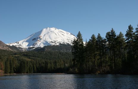 Lake Manzanita and Mt. Lassen, CA