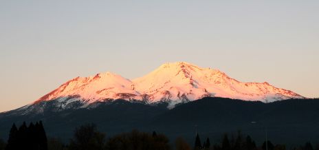 Mt. Shasta at Sunset
