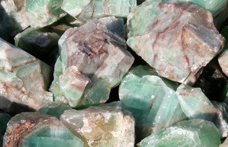 Green Calcite from Mexico