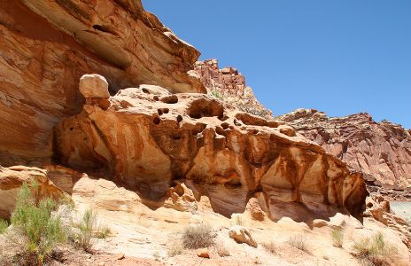 Rock Formation, Capitol Reef National Park