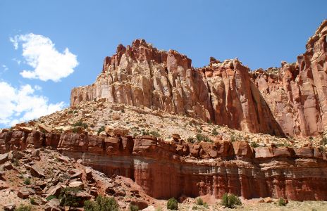 Rock Formation, Capitol Reef National Park