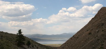 Mono Lake from nearby Panum Crater