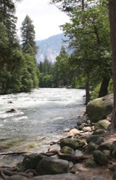 Merced River in Yosemite National Park, CA