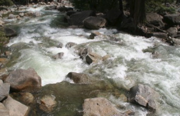 Merced River in Yosemite National Park, CA