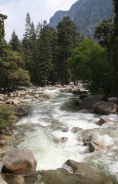 Merced River in Yosemite National Park, CA