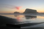 Oregon Coast Rocks at Sunset