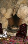 Huge Rock Fireplace