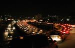 Rush hour traffic in Los Angeles, CA