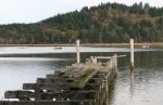 Old Dock on Alsea River, Waldport, OR