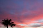 Sunset over Quartzsite, AZ