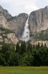 Yosemite Falls in Yosemite National Park, CA
